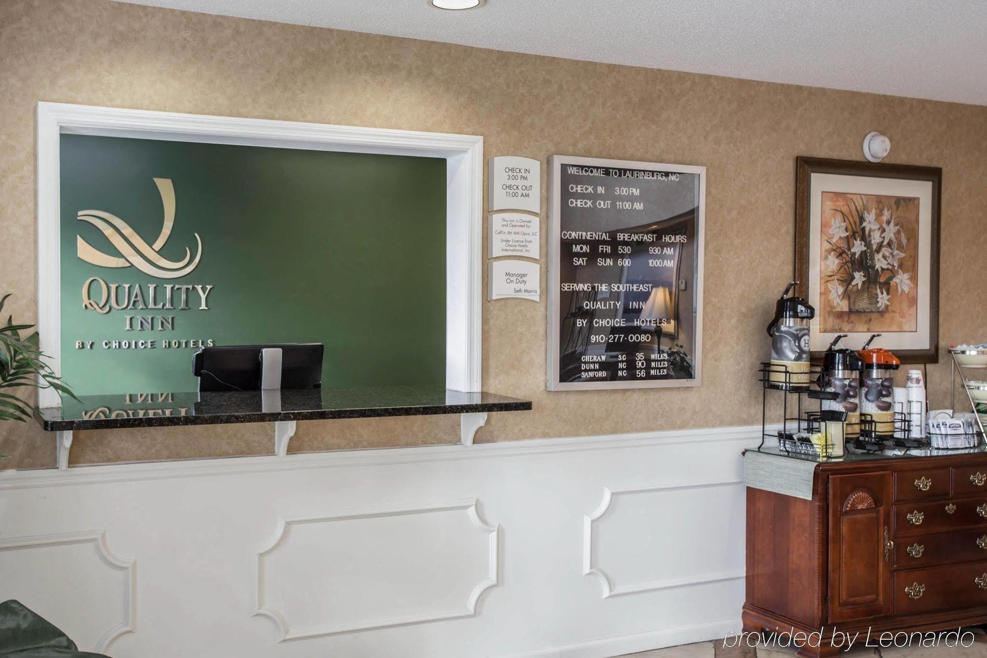 Quality Inn Laurinburg Exteriér fotografie